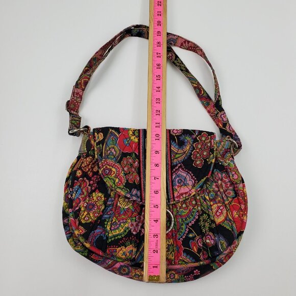 Vera Bradley Boho‎ Floral Quilted Crossbody Bag Colorful Indie Y2K Cottagecore - Picture 15 of 15